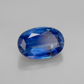 Disthène Bleu naturelle Coupe ovale, 1.76 ct, SI