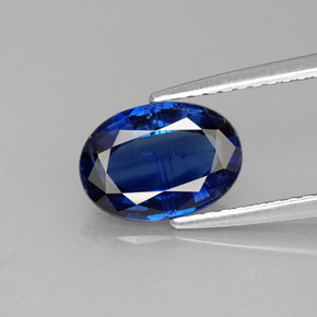 Disthène Bleu naturelle Coupe ovale, 1.98 ct, SI