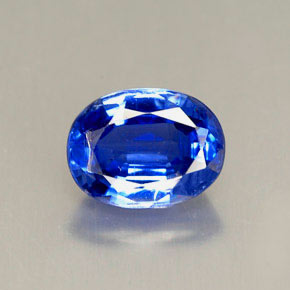 Disthène Bleu naturelle Coupe ovale, 1.78 ct, VVS-VS
