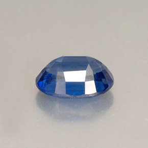 Cyanite bleue naturelle coupe ovale, 1,64 ct, VS
