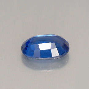 Cyanite bleue naturelle coupe ovale, 1,45 ct, VS