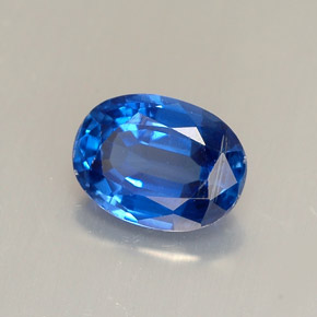 Disthène Bleu naturelle Coupe ovale, 1.56 ct, VS