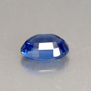 Cyanite bleue naturelle coupe ovale, 1,72 ct, VS