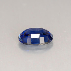 Cyanite bleue naturelle coupe ovale, 1,32 ct, VS