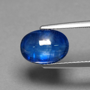 Disthène Bleu naturelle Transparent, 3.19 ct, Transparent / Translucide