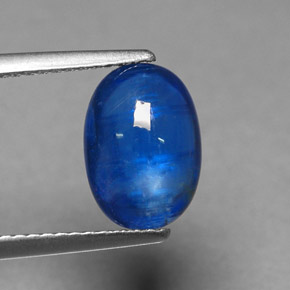 Disthène Bleu naturelle Transparent, 3.19 ct, Transparent / Translucide