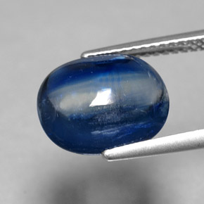 Disthène Bleu naturelle Transparent, 4.55 ct, Transparent / Translucide