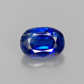 Disthène Bleu naturelle Coupe ovale, 1.42 ct, SI