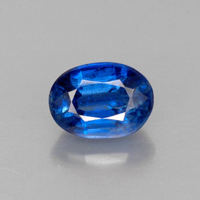 Disthène Bleu naturelle Coupe ovale, 1.39 ct, SI