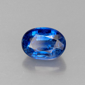 Disthène Bleu naturelle Coupe ovale, 1.39 ct, SI