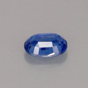 Cyanite bleue naturelle coupe ovale, 1,03 ct, VS-SI