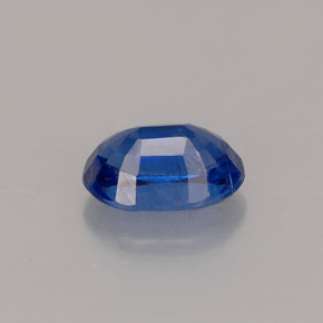 Cyanite bleue naturelle coupe ovale, 1,02 ct, VS-SI