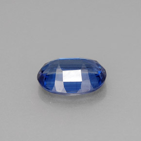 Cyanite bleue naturelle coupe ovale, 1,57 ct, VS
