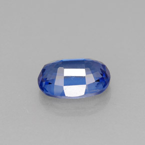 Cyanite bleue naturelle coupe ovale, 1,20 ct, VS