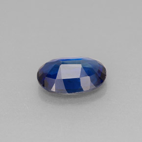 Cyanite bleue naturelle coupe ovale, 0,98 ct, VS