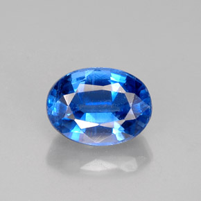Disthène Bleu naturelle Coupe ovale, 1.26 ct, VS-SI