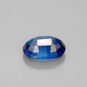 Cyanite bleu naturelle coupe ovale, 1,08 ct, VS-SI
