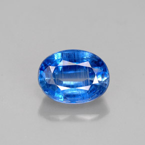 Disthène Bleu naturelle Coupe ovale, 1.18 ct, VS-SI
