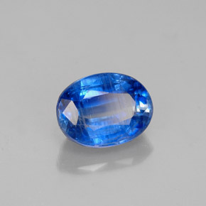 Disthène Bleu naturelle Coupe ovale, 1.18 ct, VS-SI