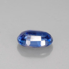 Cyanite bleue naturelle coupe ovale, 1,10 ct, VS-SI
