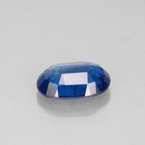 Cyanite bleue naturelle coupe ovale, 0,94 ct, VS-SI