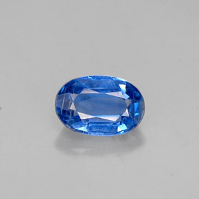 Disthène Bleu naturelle Coupe ovale, 0.68 ct, VS-SI