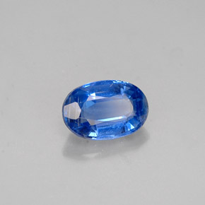 Disthène Bleu naturelle Coupe ovale, 0.68 ct, VS-SI