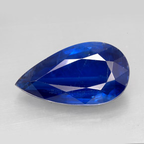 Disthène Bleu naturelle En forme de poire, 10.61 ct, SI