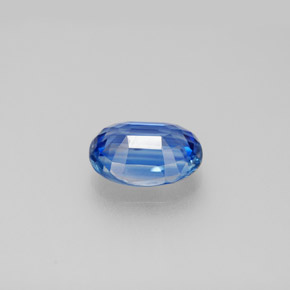 Cyanite bleue naturelle coupe ovale, 2,07 ct, VS