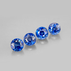 Achetez naturel ct bleue cyanite gems, coupe roude, en provenance népal chez gemselect. en stock, livraison internationale!