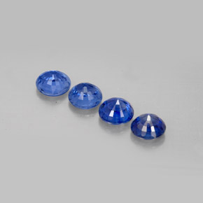 Achetez naturel ct bleue cyanite gems, coupe roude, en provenance népal chez gemselect. en stock, livraison internationale!
