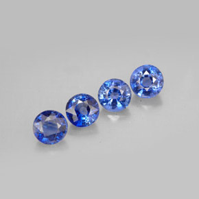 Achetez naturel ct bleue cyanite gems, coupe roude, en provenance népal chez gemselect. en stock, livraison internationale!