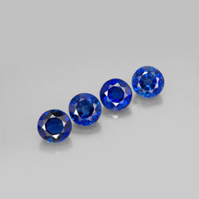 Achetez naturel ct Bleu Disthène gems, Coupe roude, En provenance Népal chez GemSelect. En stock, livraison internationale!