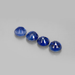 Achetez naturel ct Bleu Disthène gems, Coupe roude, En provenance Népal chez GemSelect. En stock, livraison internationale!