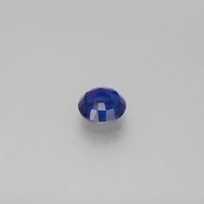 Cyanite bleue naturelle coupe roude, 0,71 ct, VS
