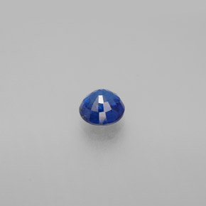 Cyanite bleue naturelle coupe roude, 0,72 ct, VS