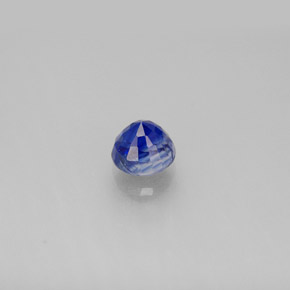 Cyanite bleue naturelle coupe roude, 0,78 ct, VS