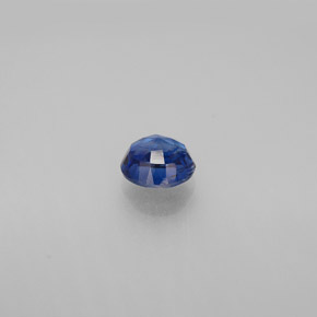 Cyanite bleue naturelle coupe roude, 0,72 ct, VS