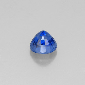 Cyanite bleue naturelle coupe roude, 0,50 ct, VS-SI