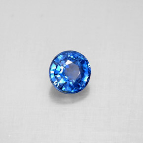 Disthène Bleu naturelle Coupe roude, 0.78 ct, VS