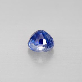 Disthène Bleu naturelle Coupe roude, 0.86 ct, VS