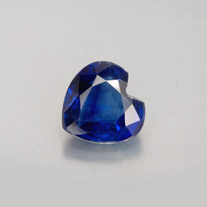 Disthène Bleu naturelle Forme de coeur, 2.16 ct, VS-SI