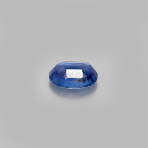 Cyanite bleue naturelle coupe ovale, 0,59 ct, VS