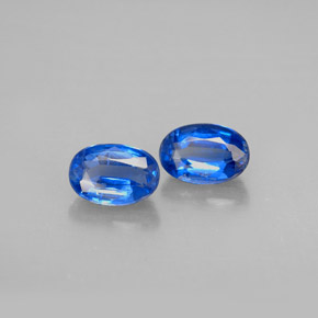 Achetez naturel ct Bleu Disthène gems, Coupe ovale, En provenance Népal chez GemSelect. En stock, livraison internationale!