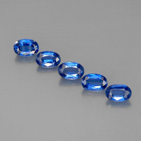 Achetez naturel ct Bleu Disthène gems, Coupe ovale, En provenance Népal chez GemSelect. En stock, livraison internationale!