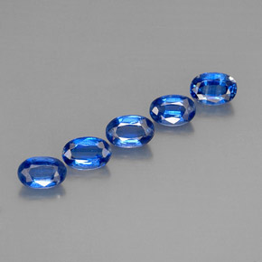Achetez naturel ct Bleu Disthène gems, Coupe ovale, En provenance Népal chez GemSelect. En stock, livraison internationale!