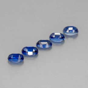 Achetez naturel ct bleue cyanite gems, coupe ovale, en provenance népal chez gemselect. en stock, livraison internationale!