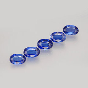 Achetez naturel ct bleue cyanite gems, coupe ovale, en provenance népal chez gemselect. en stock, livraison internationale!