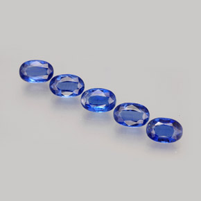 Achetez naturel ct Bleu Disthène gems, Coupe ovale, En provenance Népal chez GemSelect. En stock, livraison internationale!