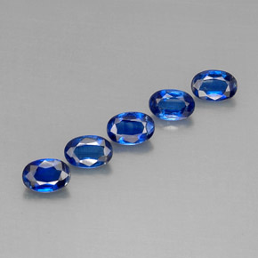 Achetez naturel ct bleue cyanite gems, coupe ovale, en provenance népal chez gemselect. en stock, livraison internationale!